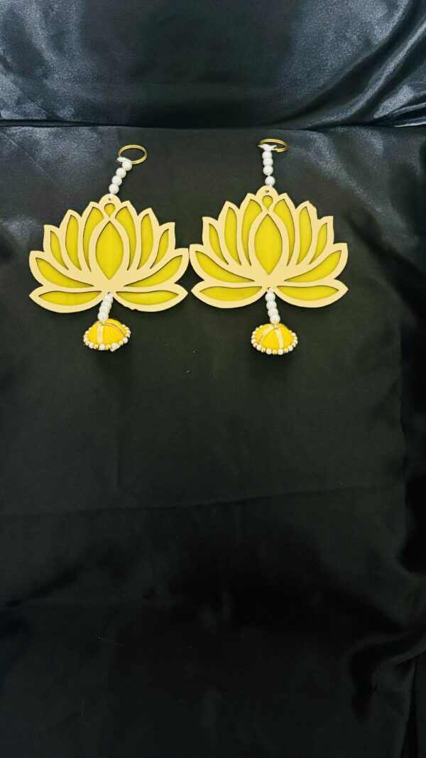 Lotus Wall Hanging – Handcrafted Decorative Piece - Image 3